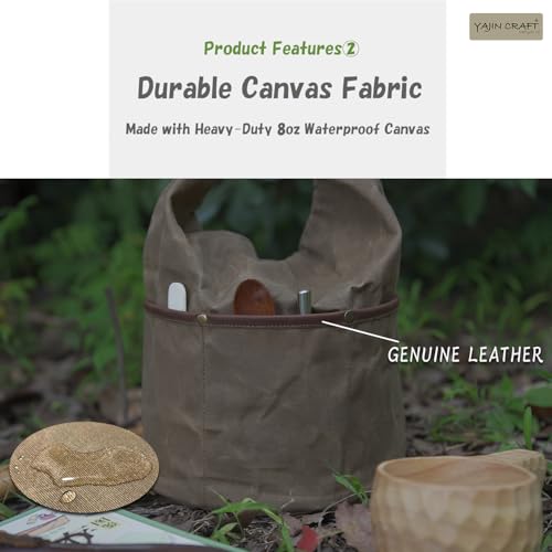 Camping Cookware Storage Bag, Canvas Organizer for Pots - Image 6