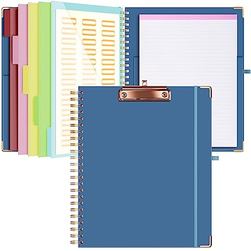Ospelelf Clipboard with Storage 8.5 X 11，Padfolio | Home Organization - Image 2