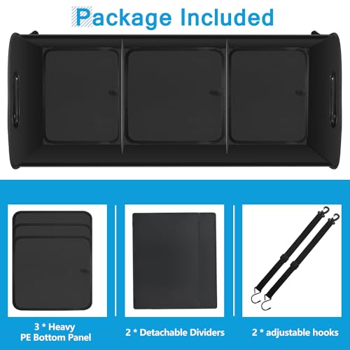 Trunk Organizer for SUV,95L Collapsible Car Storage for Truck - Image 6