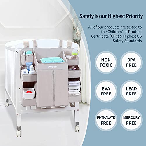 Sweeby Diaper Organizer for Changing Table and Crib - Image 7