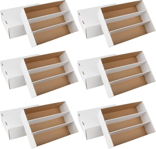 6 Pack Trading Card Storage Box, 2340 Count Card Storage - Image 2
