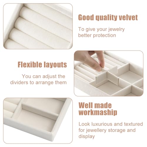 10 Pack Jewelry Organizer Tray Drawer Inserts Stacka | Jewelry Organiz - Image 5