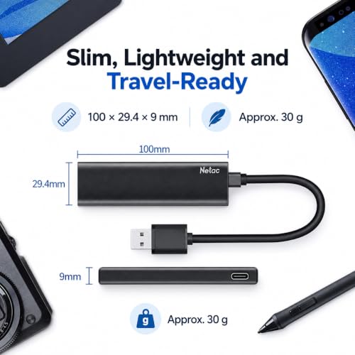 Netac ZSlim 250GB Portable SSD, Up to 550MB/s Read and 450MB/s - Image 6