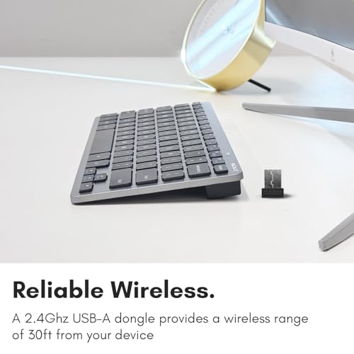 Macally Small Wireless Keyboard - Image 4