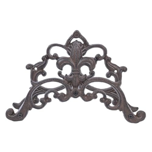 Cast Iron Garden Hose Holder, Sturday Wall Mount Hose - Image 8