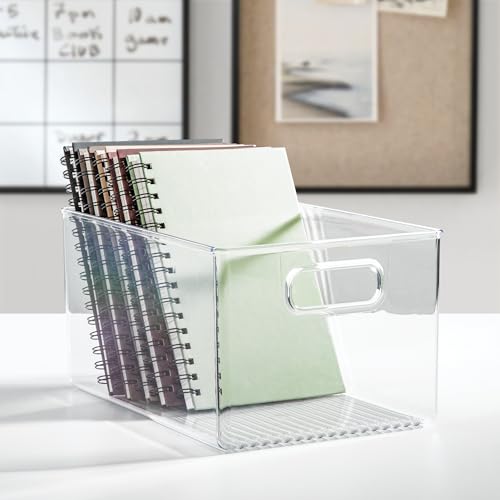 iDesign Plastic Pantry Storage Bin, Clear - Image 7