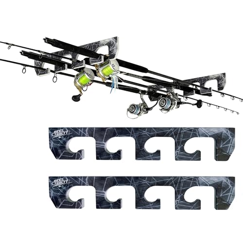 Rush Creek Creations Reel Salty Marine-Grade 4-Rod Fishing Rod - Image 2