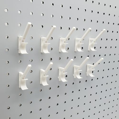 'Just Hanging Pegboards' 1/4" Pegboard Angled | Home Organization - Image 4