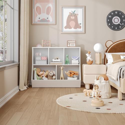 HOOBRO Kids Bookshelf, Bookcase Footboard - Image 5