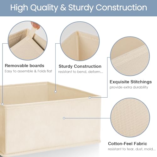 Criusia Drawer Organizer Clothes,16 Pack Underwear Drawer - Image 5
