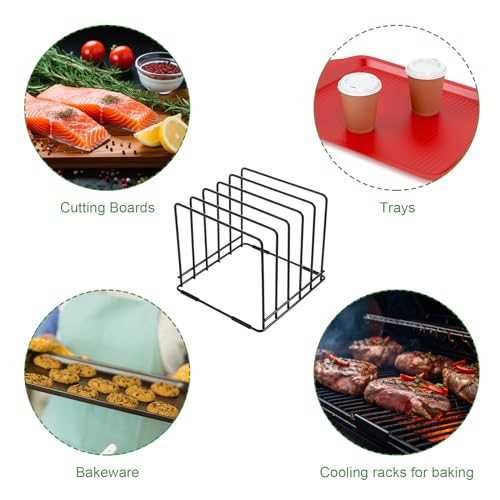 Cutting Board Holder, 1.2 in. Wide Slots Cabinet Organizer - Image 6
