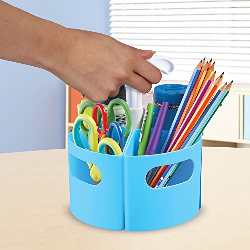 Learning Resources Create-a-Space Storage Mini Center, Blue - Image 3