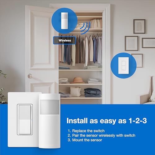 Lutron Motion Sensor with Smart Switch and Original Light Switch - Image 6