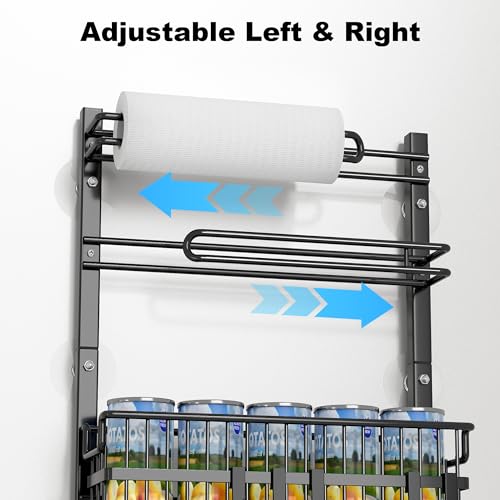 6-Tier Slim Corner Shelf, Spice Rack Narrow Storage Next - Image 6