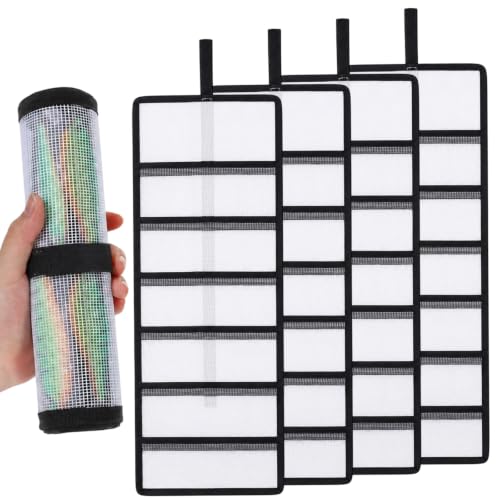 4Pcs Roll Up Fishing Lure Wraps Set with PVC Protective Cover - Image 2
