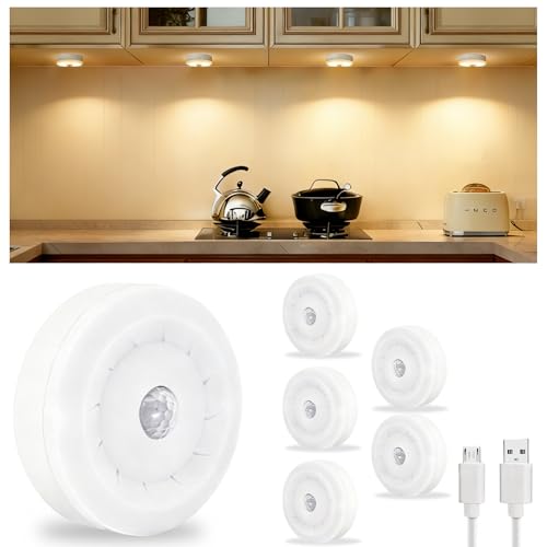 BASON LIGHTING Rechargeable Puck Lights, Wireless Closet Lights - Image 2