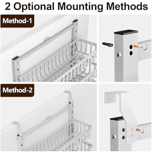 POKIPO 9 Tier Over The Door Pantry Organizer, 2 in 1 | All Products - Image 4