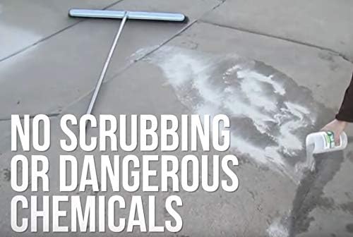 Concrete Oil Stain Remover Eco-Friendly Bio-Remediates and Removes Oil & Grease Stains on Concrete and Asphalt Driveways, Garages, Pavers, Patios, Parking Lots and Streets(10 Oz)