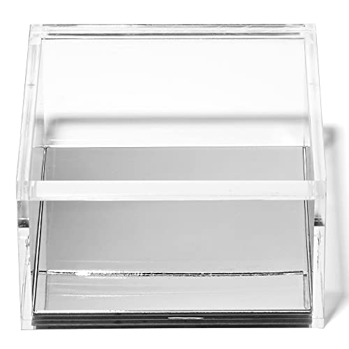 OfficeGoods Acrylic Desk Organizer with Silver Base, Large - Image 3