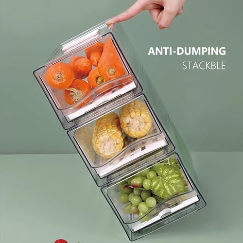 Fruit Storage Containers for Fridge with Strainer, BPA-Free - Image 7