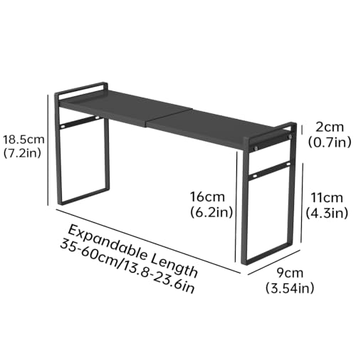 Extendable Narrow Tall Storage Shelf for Windowsill & Kitchen - Image 3