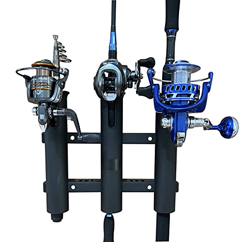 HiUmi Wall Mounted Fishing Rod Holders Tubes Links Fishing - Image 6