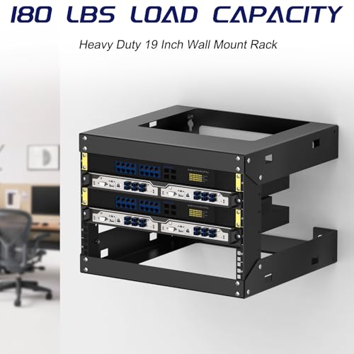 6U Wall Mount Open Frame 19 Inch Server Equipment Network Cabinet - Image 8