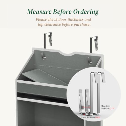Over the Door Organizer, Compact Hanging Storage for | All Products - Image 4