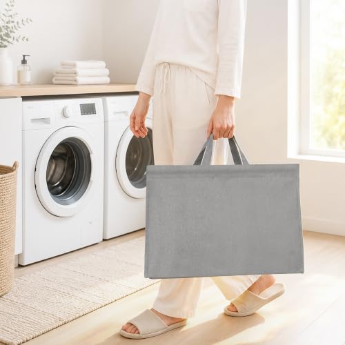 3-Tier Vertical Rolling Laundry Hamper, Removable Bags - Image 6