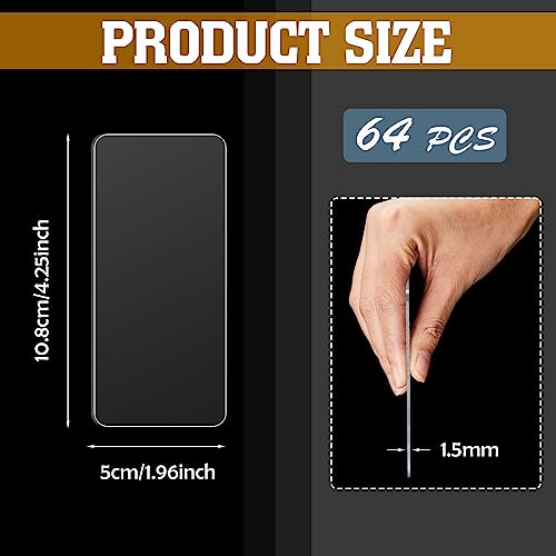 Yookeer 64 Pack 4.25 x 2 in Drawer Dividers for Plas | All Products - Image 3