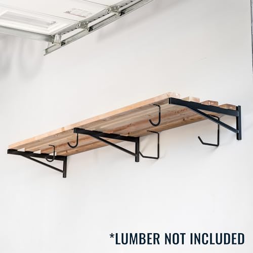 StoreYourBoard 24 Inch Heavy Duty Shelf Brackets, Set of 3 - Image 4