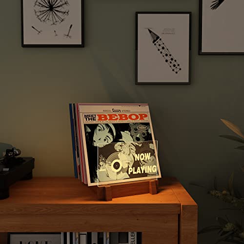 YuanDian Vinyl Record Storage, Now Playing Vinyl Record Stand - Image 6