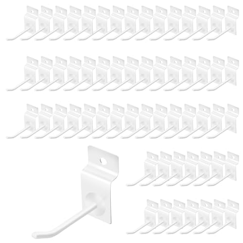 60Pcs 4 Inches Slatwall Hooks Assortment Set, Heavy Duty - Image 2