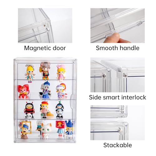 BOHOIDEE 3X-Large 4 Tiers 17.7"X13"X13" Acrylic Disp | All Products - Image 4