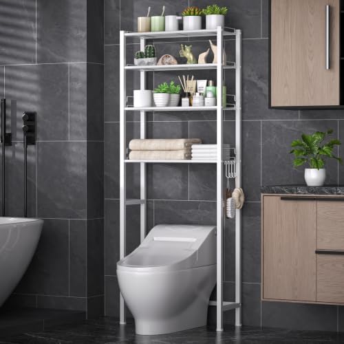 KMwisde 4 Tier Over The Toilet Storage, Bathroom Organizer - Image 2