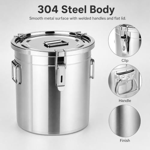 QWORK Stainless Steel Food Storage Container 3.17 Ga | All Products - Image 5