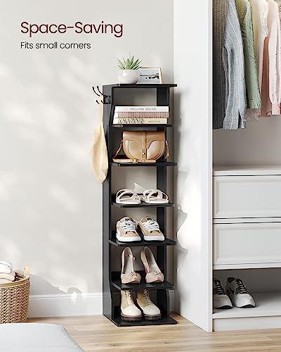 VASAGLE 7-Tier Vertical Shoe Rack, Narrow Shoe Storage - Image 5