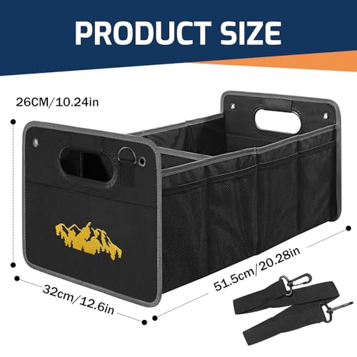 Car Trunk Organizer Collapsible Trunk SUV Storage Box - Image 3