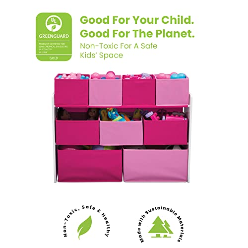 Delta Children Deluxe Multi-Bin Toy Organizer with Storage Bins - Image 4