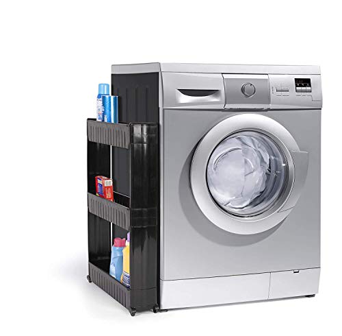 IdeaWorks 3 Tier Slide Out Storage Tower Laundry / Kitchen Slim - Image 7