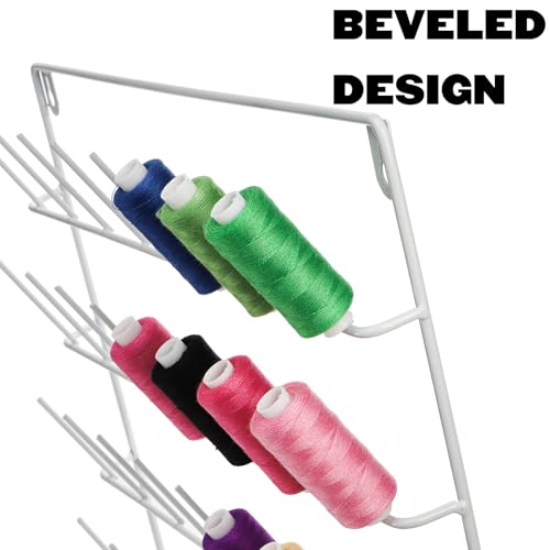 Tosnail 2 Pack 32 Spools Metal Thread Holder, Large Thread Racks - Image 6