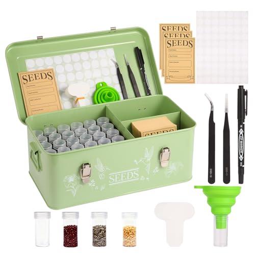 60 Slots Seed Organizer Storage Box with 3 | Home Organization - Image 2