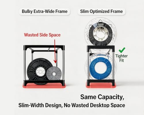 3D Printer Filament Storage Rack – Easy Install （4Tier） - Image 5
