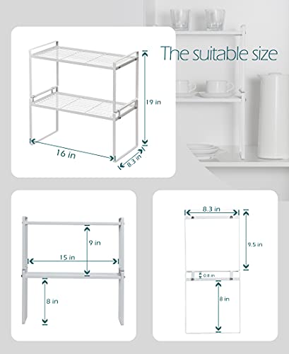 Shantton Cabinet Shelf Organizer, Pantry Shelf Rack, | All Products - Image 4