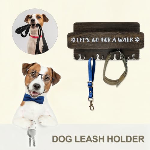 Dog Leash Holder for Wall, Convenient Storage Dog Leash Hook - Image 3
