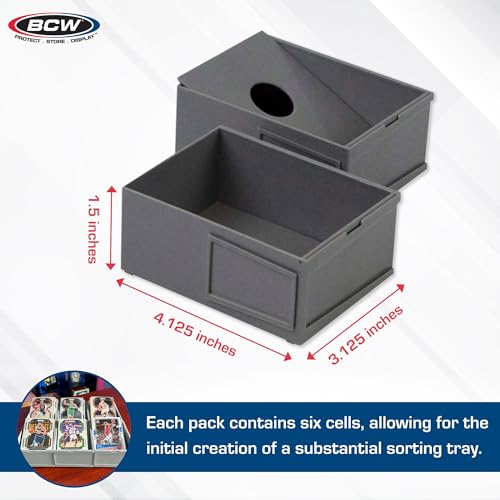 BCW Modular Card Sorting Tray | Customizable Display - Image 3
