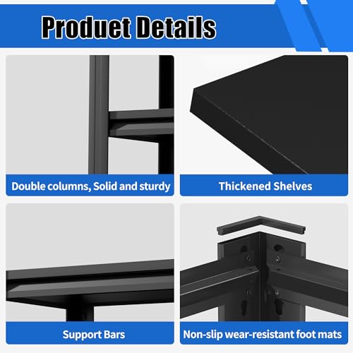 3 Tier Garage Shelving Heavy Duty,Adjustable Metal Shelving - Image 5