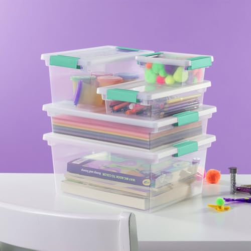 Sterilite Small Clip Box, Stackable Small Storage Bi | All Products - Image 7