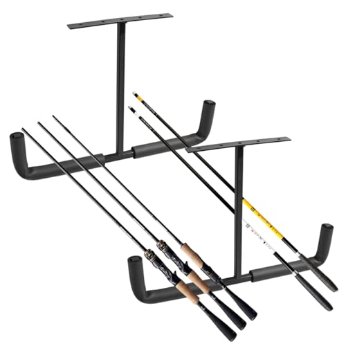 Heavy Duty Ceiling Garage Hooks, Overhead Garage Storage Rack - Image 6