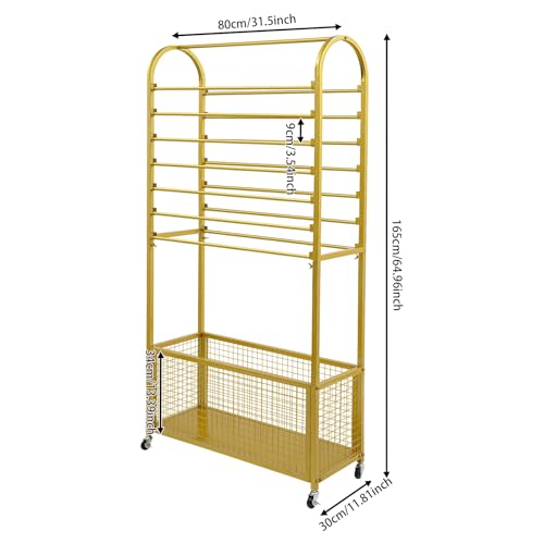 JOMCYDM Black Double-Sided Vertical Ribbon Holder | Home Organization - Image 4